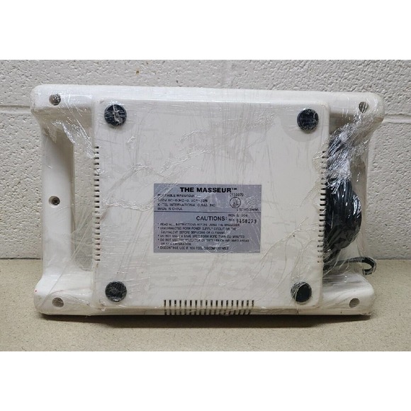 K- Tel The Masseur Shiatsu Portable Foot Body Massager Deep penetrating Electric - Picture 3 of 5